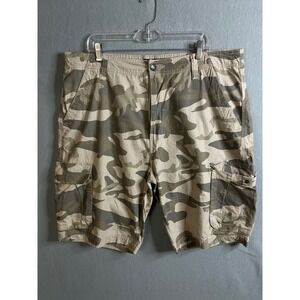 CSG Shorts Men's 40 Camo Cargo Shorts‎ Casual Outdoor Hiking